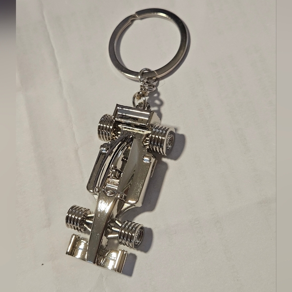 Formula 1 Race Car Keychain - Formula One Key Ring - F1 - Metal Collectible - Picture 1 of 3